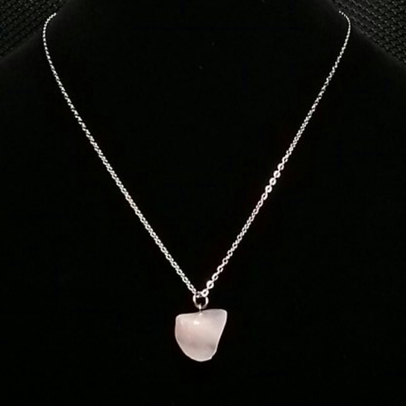 Rose Quartz Necklace - Picture 5 of 7